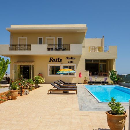 Fotis Studios Apartments Gouves Bagian luar foto