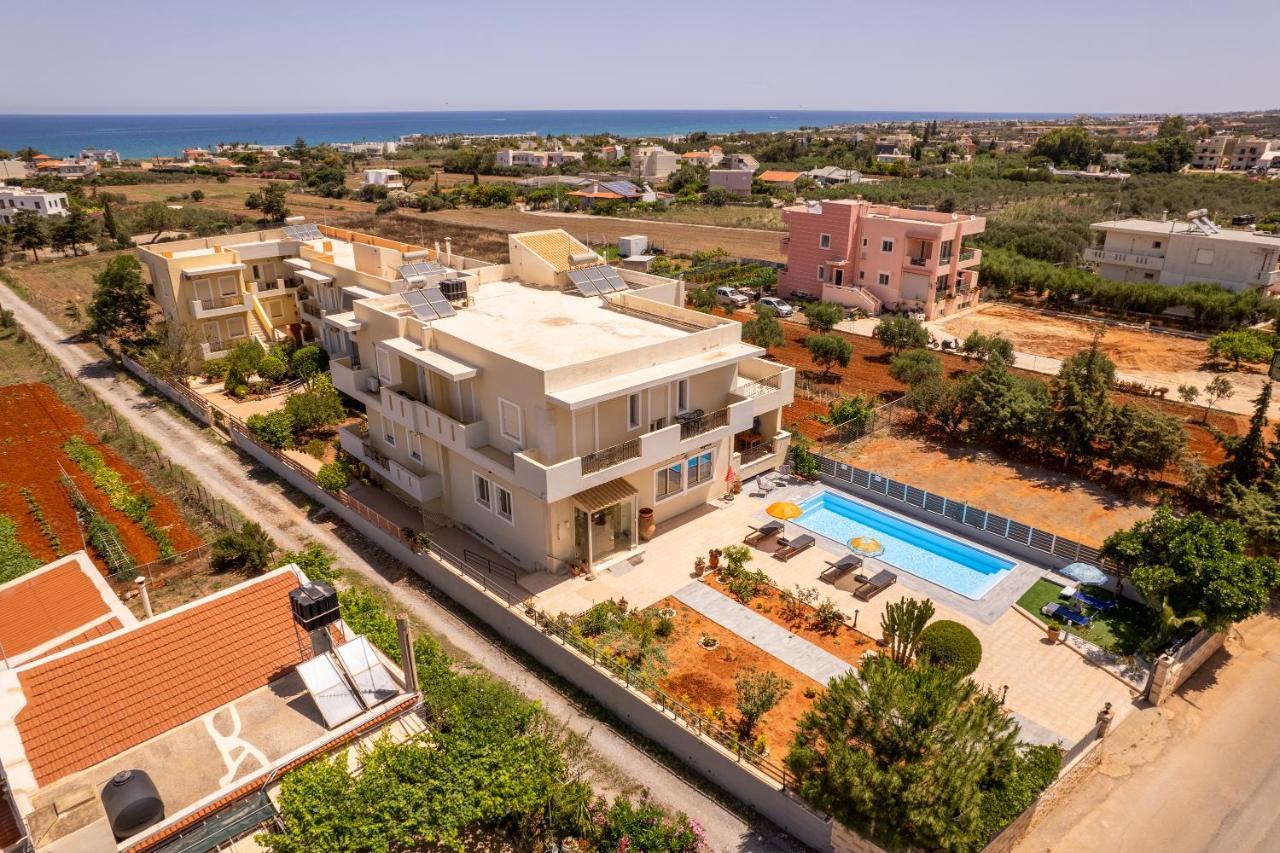 Fotis Studios Apartments Gouves Bagian luar foto